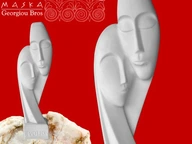 Figúrka - maska - grécky alabaster Figúrka - maska - grécky alabaster