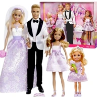 SVADOBNÝ SET BARBIE NEVESTA A BÁBIKA KEN SVADOBNÝ SET BARBIE NEVESTA A BÁBIKA KEN
