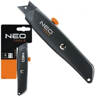 Nôž S TRAPÉZOVOU ZASUVNOU ČEPELOU NEO 63-702 Nôž S TRAPÉZOVOU ZASUVNOU ČEPELOU NEO 63-702