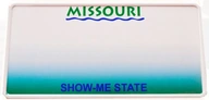 MISSOURI americké poznávacie značky USA MISSOURI americké poznávacie značky USA