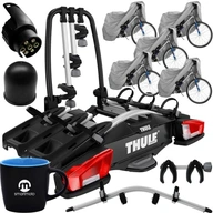 THULE VeloCompact 926 PLOŠINOVÝ REGÁL PRE 4 BICYKLE THULE VeloCompact 926 PLOŠINOVÝ REGÁL PRE 4 BICYKLE