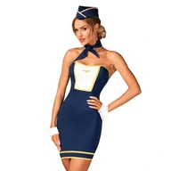 Obsessive Stewardess Uniform prevlek - XS/S Obsessive Stewardess Uniform prevlek - XS/S