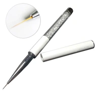 Nails Company biely dekoračný štetec 11mm Nails Company biely dekoračný štetec 11mm