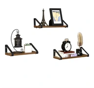 SET TROCH LOFTOVÝCH ZÁVESNÝCH POLIC 40 CM MODERNÉ