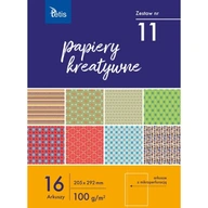 Zápisník kreatívnych papierov A4 16k 100g KB030-11 T Zápisník kreatívnych papierov A4 16k 100g KB030-11 T
