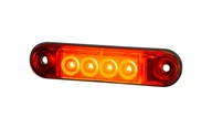 Zadné LED obrysové svetlo červené SLIM LD2329 Zadné LED obrysové svetlo červené SLIM LD2329
