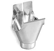 Odtoková násypka, puška 120x100 mm POZINKOVANÁ Odtoková násypka, puška 120x100 mm POZINKOVANÁ