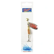 Mepps Comet Decore spinnerbait strieborná/červená veľkosť 4 8g Mepps Comet Decore spinnerbait strieborná/červená veľkosť 4 8g