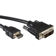 DVI - HDMI kábel M/M MONITOR-POČÍTAČ 1m