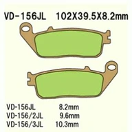 BRZDOVÉ DESTIČKY VESRAH VD-156/2JL Honda Kymco BRZDOVÉ DESTIČKY VESRAH VD-156/2JL Honda Kymco