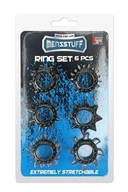 Dream Toys MENZSTUFF 6KS SET NATAHOVACÍCH PRSTEŇOV Dream Toys MENZSTUFF 6KS SET NATAHOVACÍCH PRSTEŇOV