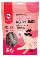 MACEKOVANÉ MAXI UZLY Z KAČANÝCH PRSIÍ A BARANIA 500G MACEKOVANÉ MAXI UZLY Z KAČANÝCH PRSIÍ A BARANIA 500G