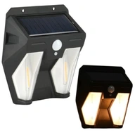 Solárne nástenné svietidlo Led lampa pohybový a súmrakový senzor 3000K WARM WHITE IP65 Solárne nástenné svietidlo Led lampa pohybový a súmrakový senzor 3000K WARM WHITE IP65