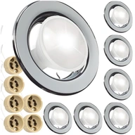 6x DRŽIAK NA HALOGÉNOVÉ LED ŽIAROVKY S KÁBLOM GU10 6x DRŽIAK NA HALOGÉNOVÉ LED ŽIAROVKY S KÁBLOM GU10