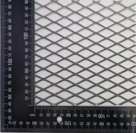 Expandovaná a ťahaná ozdobná oceľová sieť, hrúbka 1,5mm, 125x50cm, sieťka (32x14)