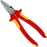 Krimpovacie kliešte Knipex VDE Ferule 180 mm Krimpovacie kliešte Knipex VDE Ferule 180 mm