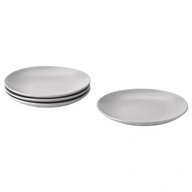 IKEA FARGKLAR Tanier matný svetlosivý 20cm 4 ks IKEA FARGKLAR Tanier matný svetlosivý 20cm 4 ks