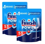 FINISH Power All in 1 tablety do umývačky riadu 2x 53 FINISH Power All in 1 tablety do umývačky riadu 2x 53