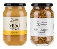 Včelí peľ 600g + Lipový med 1150g POĽSKO Včelí peľ 600g + Lipový med 1150g POĽSKO