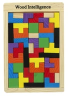 Drevené puzzle tetris bloky puzzle 40 dielikov. Drevené puzzle tetris bloky puzzle 40 dielikov.