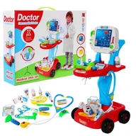 MALÝ LEKÁR PRENOSU EKG STETOSKOP TEPLOMETER ZVUKY SVETLE 17EL MALÝ LEKÁR PRENOSU EKG STETOSKOP TEPLOMETER ZVUKY SVETLE 17EL