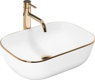 Belinda Gold Edge Rea keramické umývadlo na dosku Belinda Gold Edge Rea keramické umývadlo na dosku