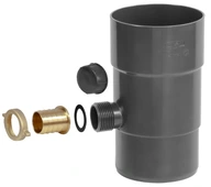 KACZMAREK PVC REKUPERAČNÝ LAPAČ DAŽĎOVEJ VODY 100MM GRAPHITE RAL 7016 KACZMAREK PVC REKUPERAČNÝ LAPAČ DAŽĎOVEJ VODY 100MM GRAPHITE RAL 7016