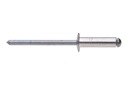 Hliníkový oceľový trhací nit 4x10 mm 1000 ks