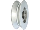 58mm POHYBLIVÝ KOVOVÝ VALEC na UHLOVEJ TYČI valčeka