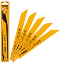 Pílové listy do priamočiarej píly DEWALT meta 203 DT2354