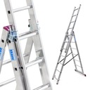 Hliníkový rebrík 3x7 pracovná výška KRAUSE CORDA 5,1 m