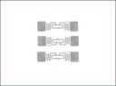 Sada 100 x NFC TAG čip UHF 860-960 MHZ typ 9662