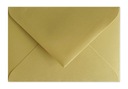 Perlové obálky C7 8x12 Sirio Aurum zlaté VEĽKOOBCHOD 500