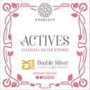 KNOBLOCH ACTIVES DOUBLE SILVER CX CARBON 300ADC KLASICKÉ gitarové struny
