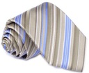 100% elegantná pánska kravata k žakárovému obleku NATURAL SILK kj184