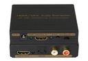 HDMI audio extraktor s MHL SPDiF RCA R / L ARC 4K