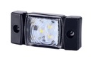 LED obrysová lampa 12/24V biela LD140