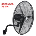 Nástenný priemyselný ventilátor FA-750 mm 17800m3/h