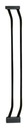 CHELSEA nadstavec na bránku čierny 75cm