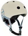 PRILBA SCOOTANDRIDE Pre deti Ľahká nastaviteľná LED svetlo XXS-S Jaseň 1-5 rokov