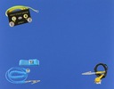 ESD ANTISTATICKÁ SERVISNÁ PODLOŽKA 400x300 MATNÁ MODRÁ ESD BAND SET Z1