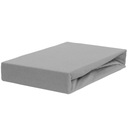JERSEY prestieradlo 120x200 HRUBÉ ŠEDÉ
