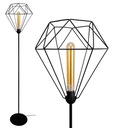 MÓDNA STOJAJÚCA STOJNÁ LAMPA DRUCIAK LOFT EDISON