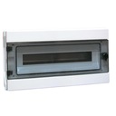 Hermetický rozvádzač 1x18 1000V IP65 RH-18