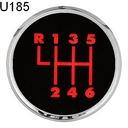 AUDI LED podsvietená hlavica radiacej páky A4 A6 B4 B5 B6 B7 Q3 A5 prírodná koža
