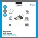 Značkový VIVANCO W-WA Bluetooth v.4.0 USB adaptér