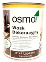Osmo 3144 Dekoračný VOSK ​​0,125l LAPACHO