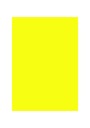 Magnetická fólia list 0,6 žltá A4