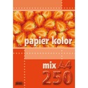 Papier intenzívne farby mix A4 80g 250 listov