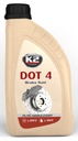 K2 DOT 4 Brzdová kvapalina 1L 1000ml